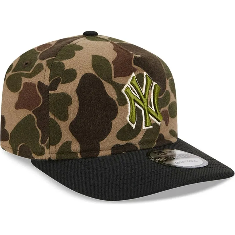shapka-izvita-kamuflazh-reguliruema-19twenty-brushed-cotton-three-looms-duck-na-new-york-yankees-mlb-ot-new-era