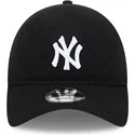 new-era-izvita-periferiya-9twenty-merinosova-vlna-new-york-yankees-mlb-cherna-reguliruema-shapka