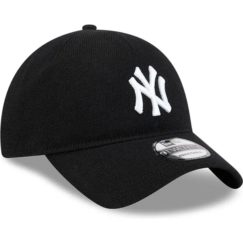 shapka-izvita-cherna-reguliruema-9twenty-merino-wool-yarn-na-new-york-yankees-mlb-ot-new-era shapka-izvita-cherna-reguliruema-9twenty-merino-wool-yarn-na-new-york-yankees-mlb-ot-new-era
