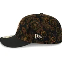 sort-buet-kasket-justerbar-59fifty-low-profile-floral-cord-three-looms-printed-corduroy-fra-chicago-white-sox-mlb-fra-new-era