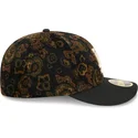 new-era-izvita-periferiya-59fifty-nisk-profil-floral-cord-three-looms-printiran-kadifen-rips-los-angeles-dodgers-mlb-cherna-pril