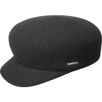 Sort baret Wool Adj Mau Black fra Kangol