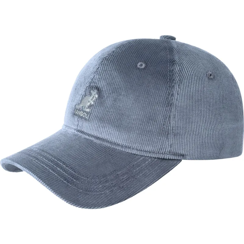 kangol-cord-baseball-denim-blue-verstellbare-blaue-curve-cap
