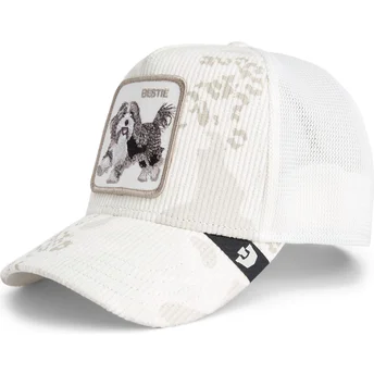 Шапка извита шапка тракер бяла снапбек perro Bestie Corduroy Camo The Farm The Farm от Goorin Bros.