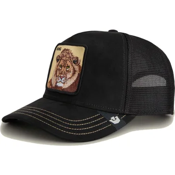 Шапка извита черна snapback на Gorra trucker negra león King Golden Suede The Farm The Farm от Goorin Bros.