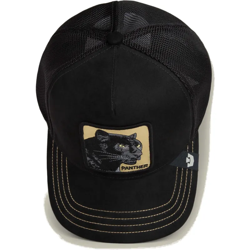 shapka-izvita-shapka-traker-cherna-snapbek-pantera-panther-golden-suede-the-farm-the-farm-ot-goorin-bros