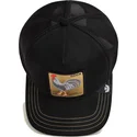 casquette-trucker-noire-coq-cock-golden-suede-the-farm-goorin-bros