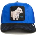 shapka-izvita-traker-sinya-snapbek-flex-suede-the-farm-ot-goorin-bros