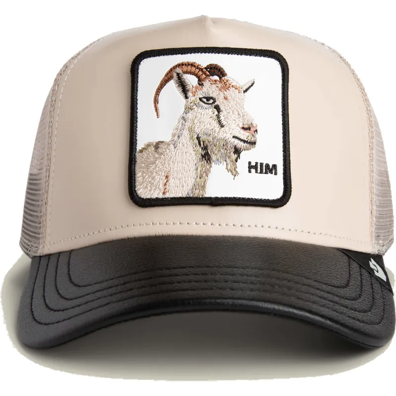 gorra-trucker-beige-og-sort-ged-him-courtside-the-farm-fra-goorin-bros