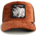 trucker-kasket-brun-naesehorn-bulletproof-iced-rhino-jewel-tones-the-farm-fra-goorin-bros