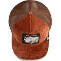 shapka-izvita-kafyav-snapback-na-gorra-trucker-marron-rinoceronte-bulletproof-iced-rhino-jewel-tones-the-farm-the-farm-ot-goorin