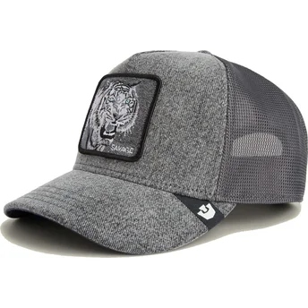 Gorra trucker gris tigre Savage Denim The Farm de Goorin Bros.