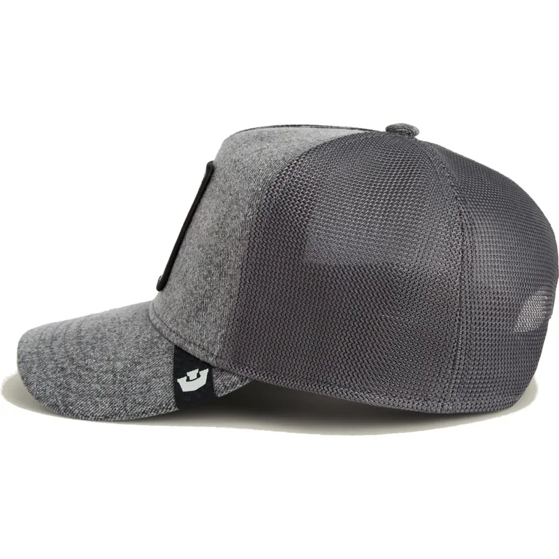 shapka-izvita-traker-siv-snapbek-savage-denim-the-farm-ot-goorin-bros