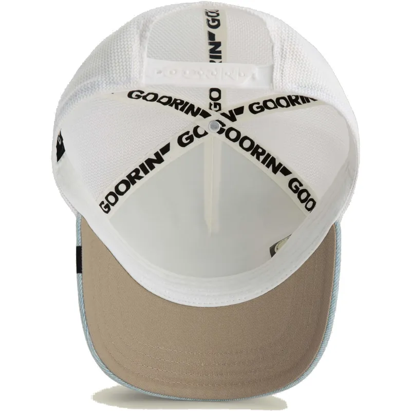 goorin-bros-fly-high-denim-the-farm-hvid-og-bla-orn-trucker-kasket