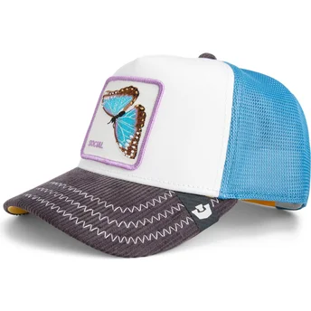 Шапка извита многоцветен snapback на Gorra trucker multicolor mariposa Social Remix The Farm The Farm от Goorin Bros.