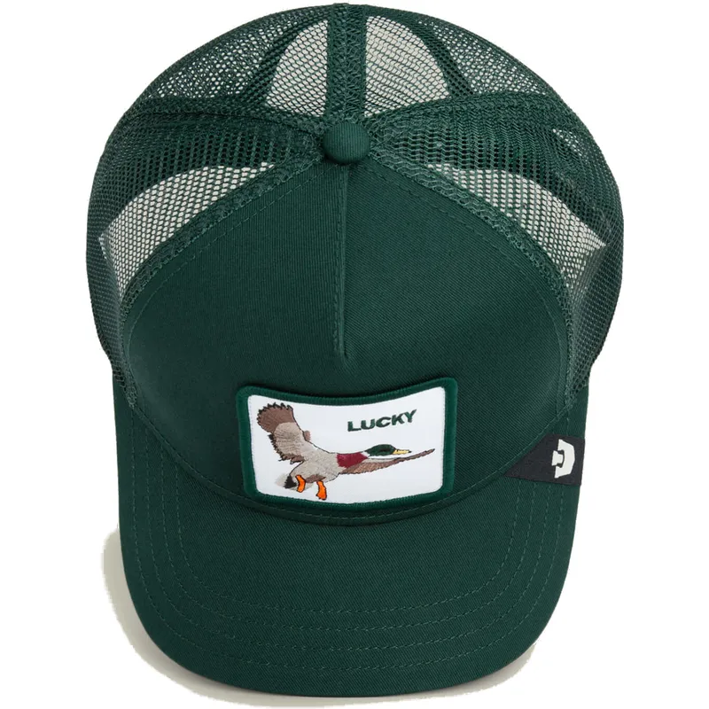 shapka-izvita-traker-zelena-snapbek-the-lucky-duck-sport-the-farm-ot-goorin-bros