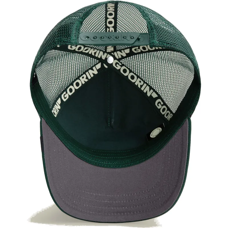 shapka-izvita-traker-zelena-snapbek-the-lucky-duck-sport-the-farm-ot-goorin-bros