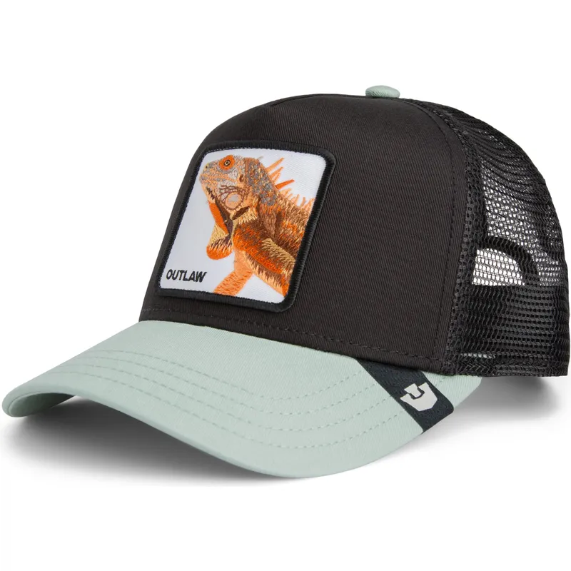 shapka-izvita-cherna-snapback-na-gorra-trucker-negra-lagarto-the-outlaw-sport-the-farm-the-farm-ot-goorin-bros