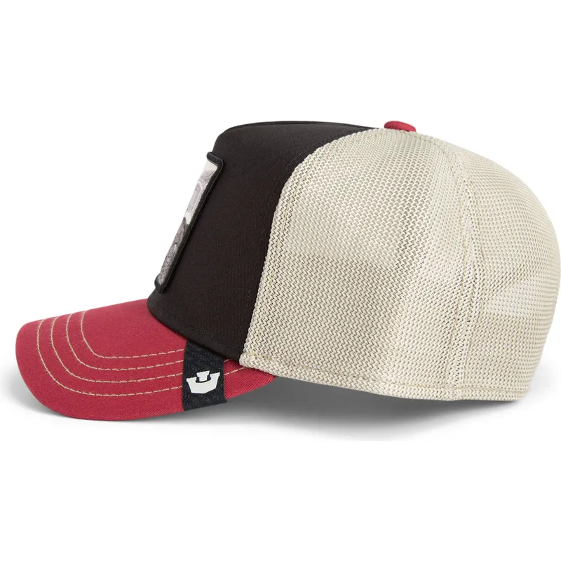 mehrfarbige-trucker-kappe-schildkrote-og-tri-tone-the-farm-von-goorin-bros