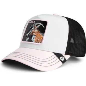 Flerfarvet trucker kasket ged GOAT Tri Tone The Farm fra Goorin Bros.