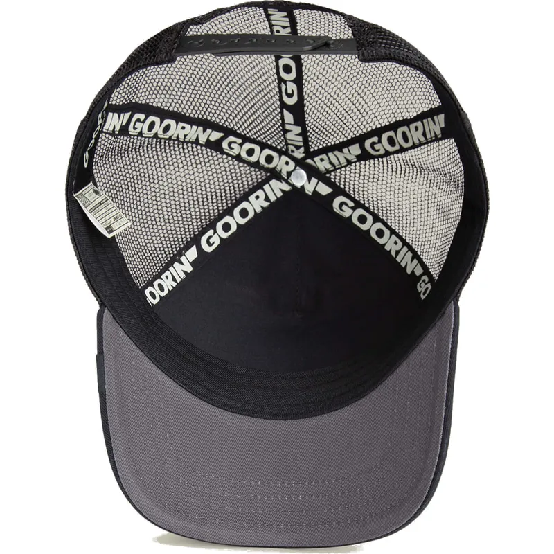 sort-trucker-kasket-hest-freedom-grit-the-farm-fra-goorin-bros