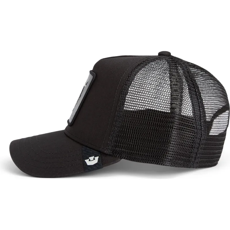 schwarze-trucker-kappe-stier-raging-the-farm-von-goorin-bros