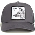 shapka-izvita-traker-siv-snapbek-silver-foxxx-the-farm-ot-goorin-bros
