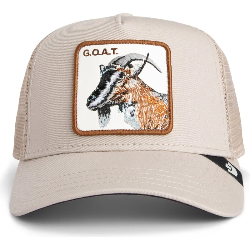 shapka-izvita-traker-bezhov-snapbek-goat-the-farm-ot-goorin-bros
