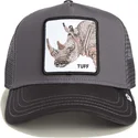 graue-trucker-kappe-fur-jungen-nashorn-the-tuff-mini-the-farm-von-goorin-bros