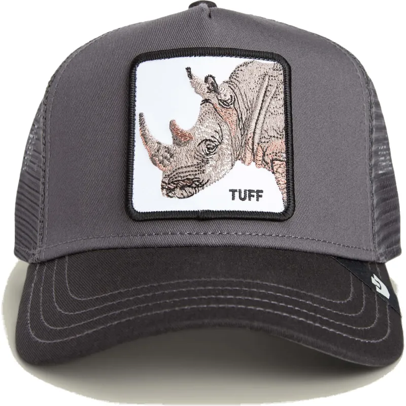 goorin-bros-the-tuff-mini-the-farm-gra-trucker-kasket-til-drenge-med-naesehorn