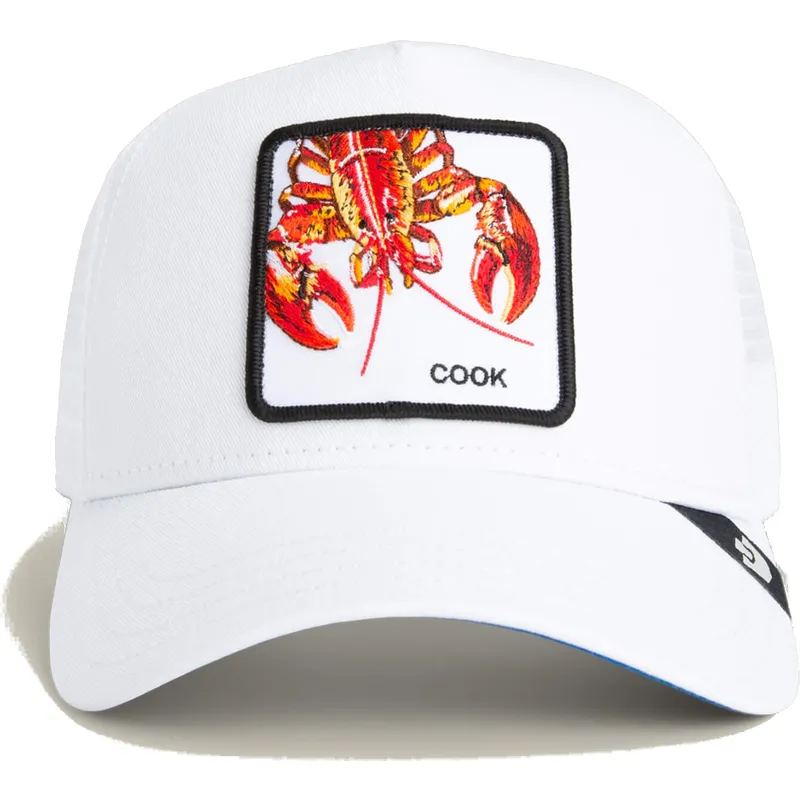 hvid-trucker-kasket-til-dreng-hummer-lemme-cook-mini-the-farm-fra-goorin-bros