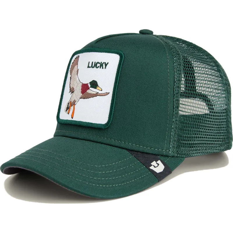 goorin-bros-the-lucky-mini-the-farm-gron-trucker-kasket-til-drenge-med-andemotiv