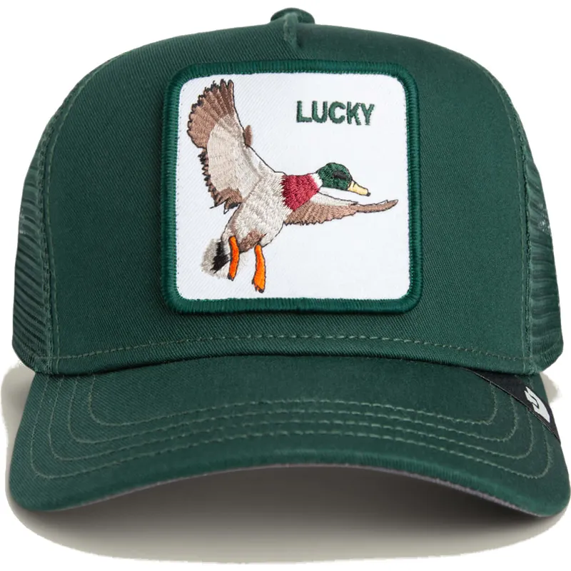 shapka-izvita-traker-zelena-snapbek-za-deca-the-lucky-mini-the-farm-ot-goorin-bros