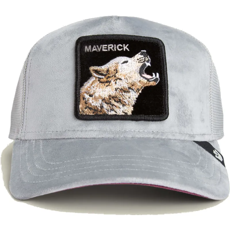 trucker-kasket-gra-ulv-maverick-wolf-velour-the-farm-fra-goorin-bros