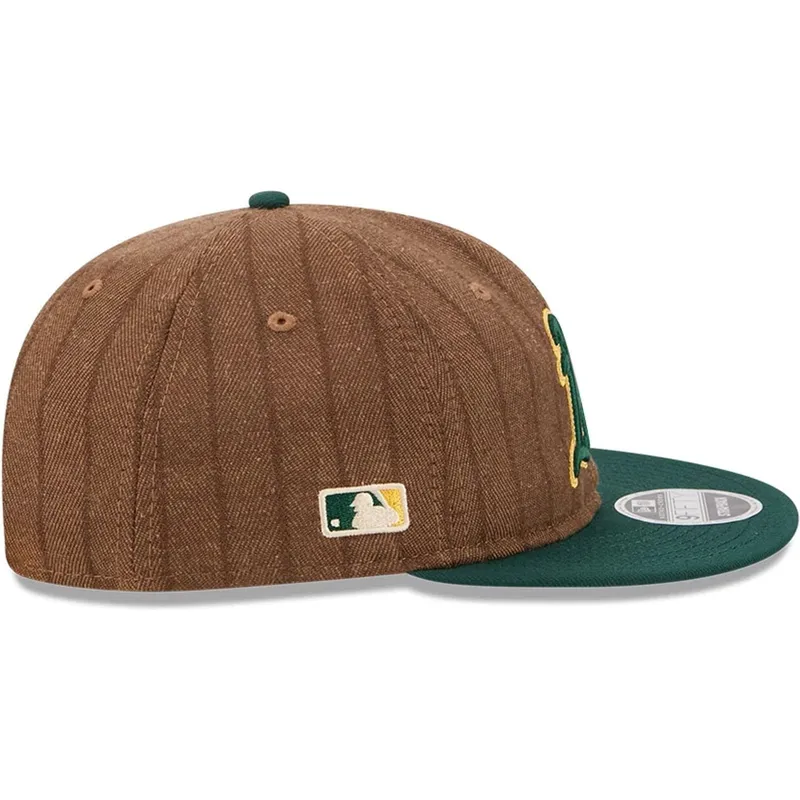 shapka-ploska-kafyav-reguliruem-9fifty-retro-crown-wool-pinstripe-na-oakland-athletics-mlb-ot-new-era