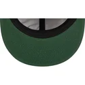 new-era-flat-brim-9fifty-retro-crown-wool-pinstripe-oakland-athletics-mlb-brown-and-green-adjustable-cap