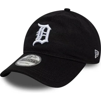Gorra curva negra ajustable 9TWENTY Merino Wool de Detroit Tigers MLB de New Era