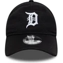 shapka-izvita-cherna-reguliruem-9twenty-merino-wool-na-detroit-tigers-mlb-ot-new-era
