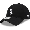 shapka-izvita-cherna-reguliruem-9twenty-merino-wool-na-chicago-white-sox-mlb-ot-new-era