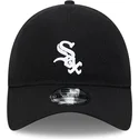 new-era-izvita-kozirka-9twenty-merinosova-vlna-chicago-white-sox-mlb-cherna-reguliruema-shapka