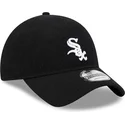 new-era-izvita-kozirka-9twenty-merinosova-vlna-chicago-white-sox-mlb-cherna-reguliruema-shapka