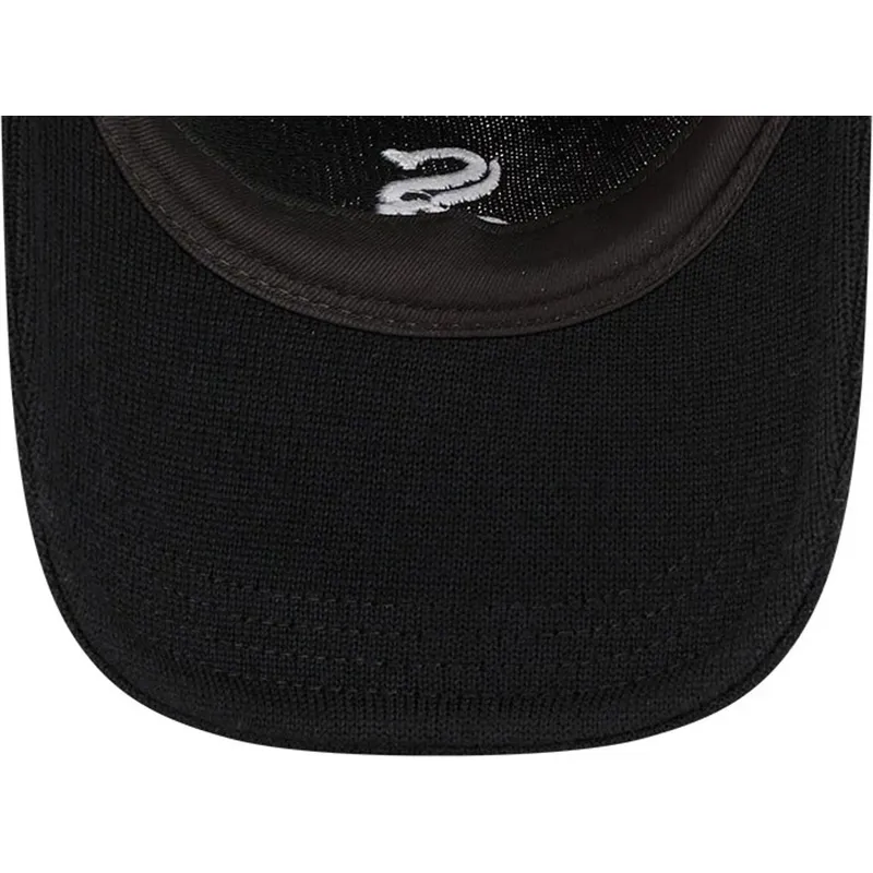 shapka-izvita-cherna-reguliruem-9twenty-merino-wool-na-chicago-white-sox-mlb-ot-new-era