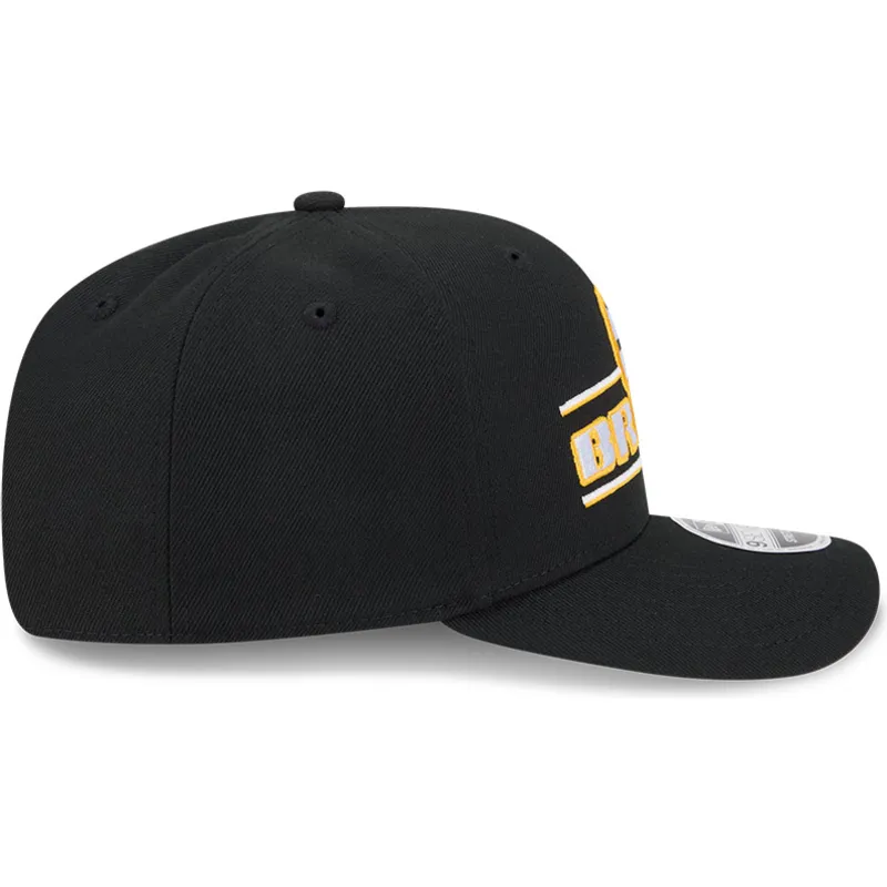 shapka-izvita-cherna-snapbek-9seventy-stretch-snap-stated-na-boston-bruins-nhl-ot-new-era