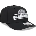casquette-courbee-noire-snapback-9seventy-stretch-snap-stated-los-angeles-kings-nhl-new-era
