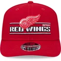 casquette-courbee-rouge-snapback-9seventy-stretch-snap-stated-detroit-red-wings-nhl-new-era