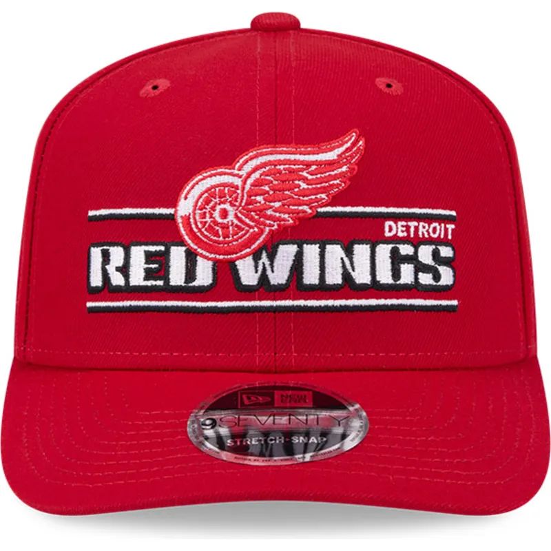 rod-kurvet-snapback-kasket-9seventy-stretch-snap-stated-fra-detroit-red-wings-nhl-fra-new-era