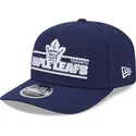 casquette-courbee-bleue-snapback-9seventy-stretch-snap-stated-toronto-maple-leafs-nhl-new-era