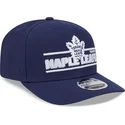 casquette-courbee-bleue-snapback-9seventy-stretch-snap-stated-toronto-maple-leafs-nhl-new-era