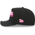 shapka-izvita-cherna-snapbek-9fifty-a-frame-neon-na-oakland-athletics-mlb-ot-new-era