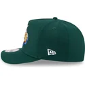 grune-snapback-kappe-mit-gebogenem-schirm-9fifty-a-frame-emblem-von-den-oakland-athletics-mlb-von-new-era